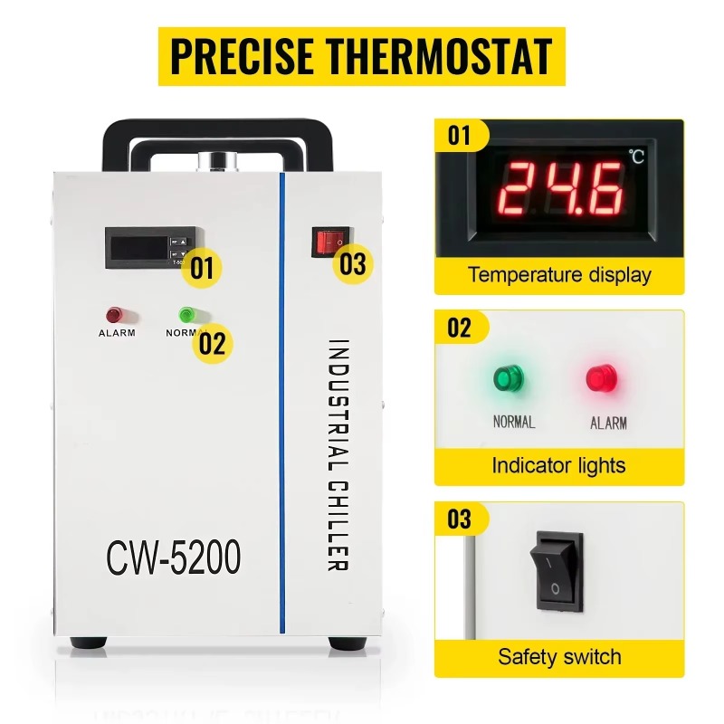 【Industrial】SIHAO Industrial W - Laser Industrial Chiller recension och pris